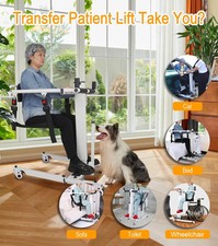 Secure-Lock Patient Lift Transfer Sling for Lift Chairs 280LBS Adjustable