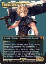 Cloud, Ex-SOLDIER [Borderless Surge Foil] #210 Prices | Magic