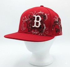 New Era 59Fifty Boston Red Sox Size MLB 7 3/4 Fitted Baseball Hat Rare