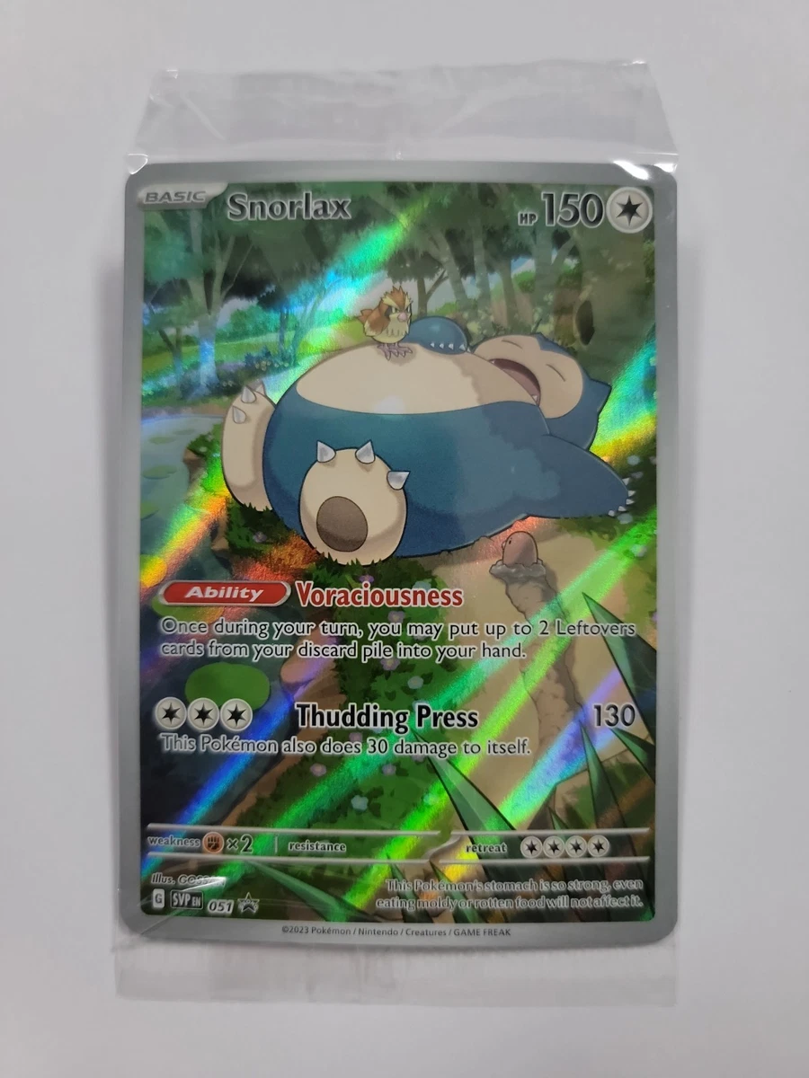 pokemon sticker cards Snorlax TG10/TG30 main image 0