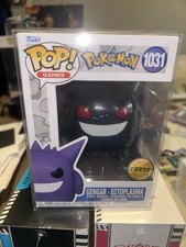Funko Pop Pokémon Custom Shiny Gengar 1031 Limited Edition Chase With Case