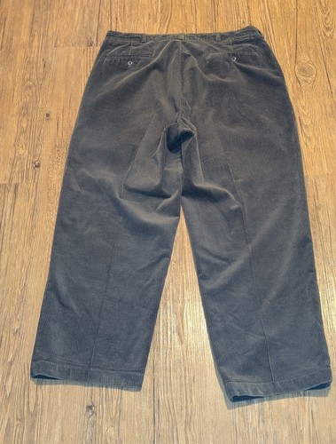 Ralph Lauren Corduroy Pants Mens Size 36x32 Medium Brown Polo Cords Andrew B13 - Picture 2 of 3