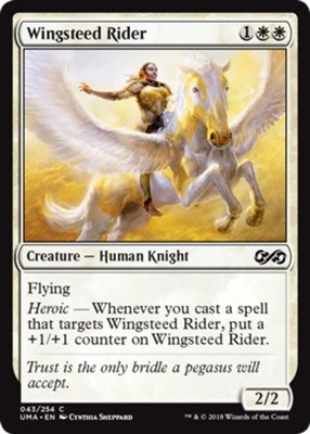 Wingsteed Rider - Foil Light Play, English Magic the Gathering MTG Ultimate Mast