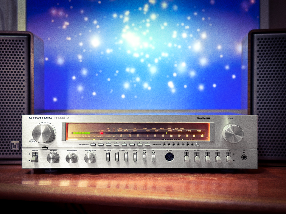 GRUNDIG R-1000 🌈RaRe🌈 German Vintage Stereo Receiver | eBay
