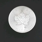 2018 1 oz Canada Silver Maple Leaf Queen Elizabeth II Effigy .9999 Fine