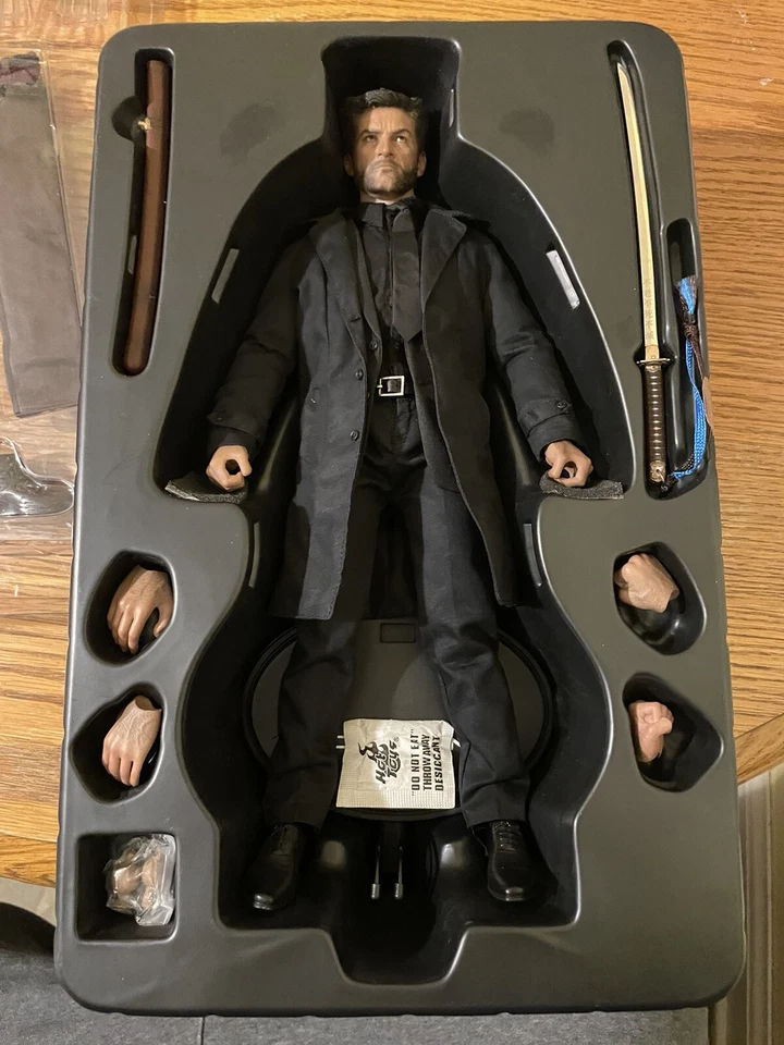 Figura COMPLETA Hot Toys MMS 220 Samurai Japonés The Wolverine Hugh Jackman Foto 4 de 4