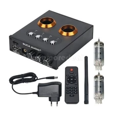 Tube Preamplifier Bluetooth 5.0 USB Tube Headphone Amplifier+6K4 Electron Tubes