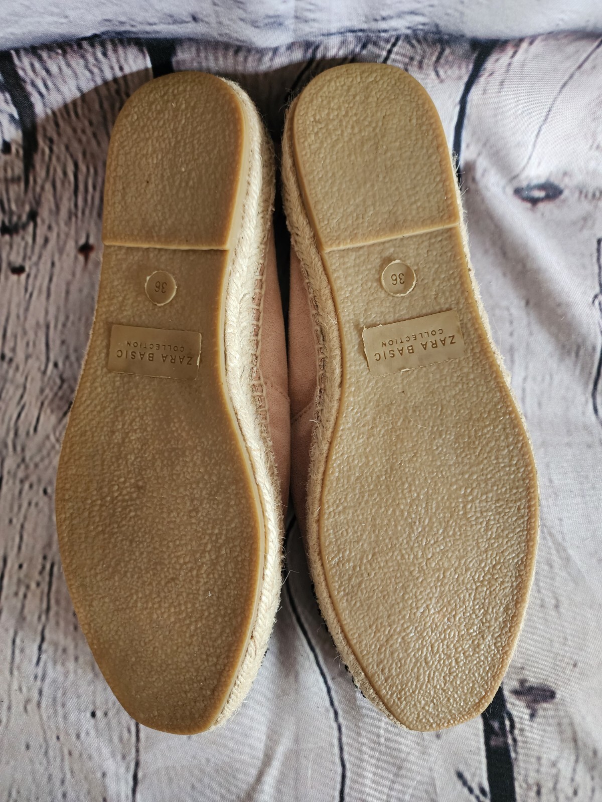 Zara Basic Collection Spadrille Flat Two Tone Wom… - image 3