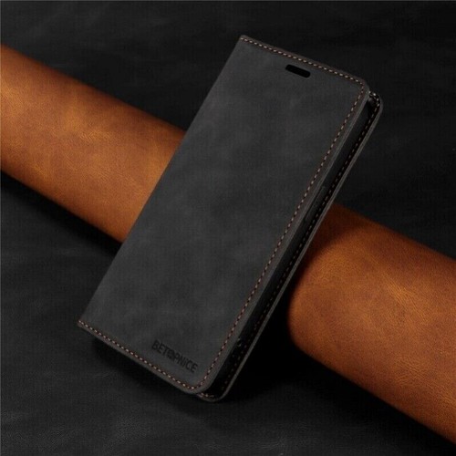 For iPhone 16e 15 14 13 12 11 Pro Max 8+ SE Case Wallet Leather RFID Flip Cover - Picture 23 of 66