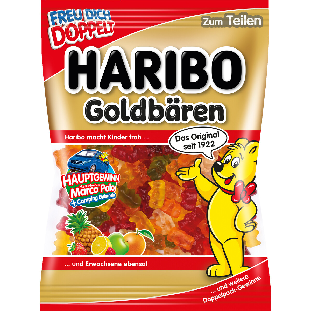 Haribo Goldbären El Clásicos En 6 Deliciosas Sabores