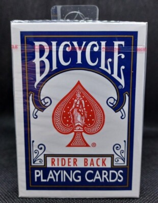 Bicycle Rider Back 807 Poker Playing Card Deck - Classic Tuck Box. U.S ...