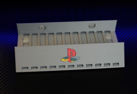 PlayStation 4 Pro Vertical Stand Classic Gray, 3d print.