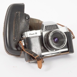 KOWA H FOTOCAMERA REFLEX 35mm con custodia originale MADE JAPAN C. 1963