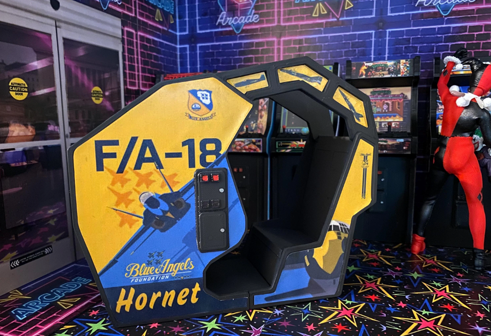 1/12 scale Flight simulator arcade machineNone Working}. | eBay