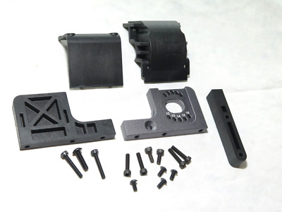 TKR9501 TEKNO MT410 2.0 MONSTER TRUCK CENTER DIFF MOTOR MOUNT PLATE SET