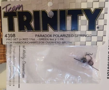 Trinity 4398 Paradox Polarized Spring Set Medium Red/Green Rare Vintage RC Part