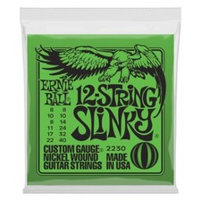 NEW Ernie Ball Slinky Nickel Wound 12-String Electric Strings, 8-40, P02230