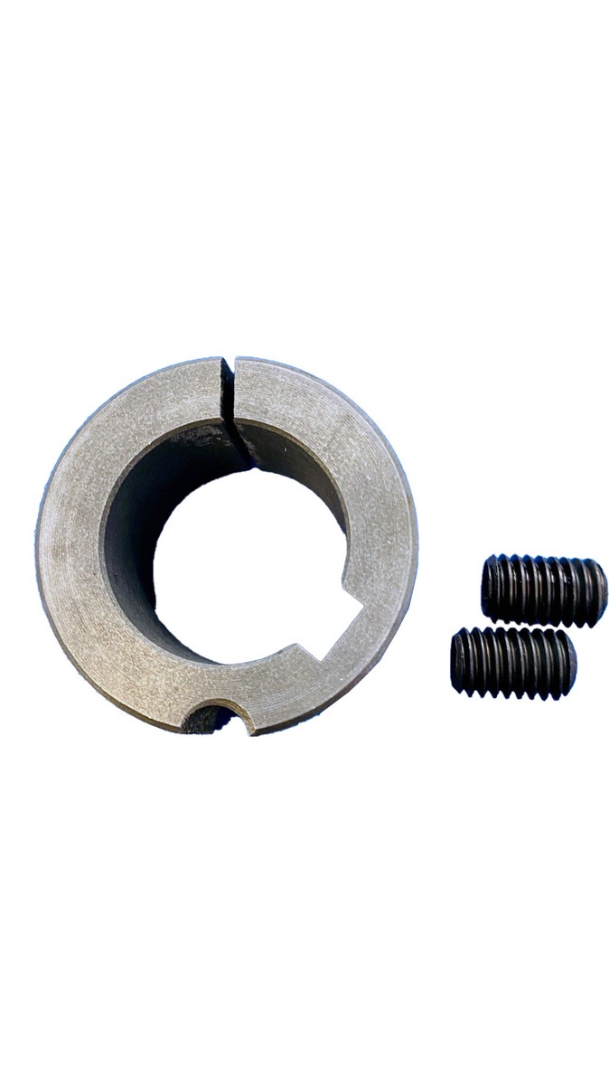 Produktbild von Taperspannbuchse 2012 – Spannbuchse Mit 24 Mm Bohrung, Grauguss, Inkl. 2 Madenschrauben – Für Einfache Scheibenmontage