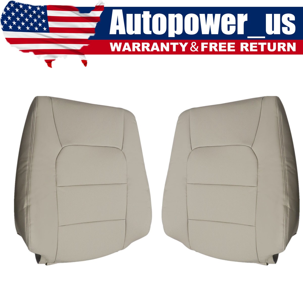 2007 Fits Lexus LX470 FRONT Left & Right Tan Leather Seat