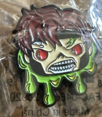 Funko Pop Zombie Gambit Pin Marvel Collector Corps New