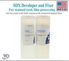 Dental X-Ray SDX Developer and Fixer For Manual Tank film Concentrated Solution