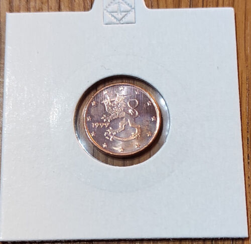 FINLANDE 1999 : 1 pièce 1 cent. , UNC - Afbeelding 1 van 2