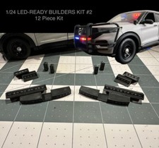 1/24 1/18 LED-READY POLICE FIRE LIGHTBAR BUILDERS PACK 2 12 PIECE CUSTOM