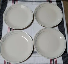 CORELLE By CORNING Lot Of 4 Blue Lilly Pattern 10.25” Dinner Plates Replacements