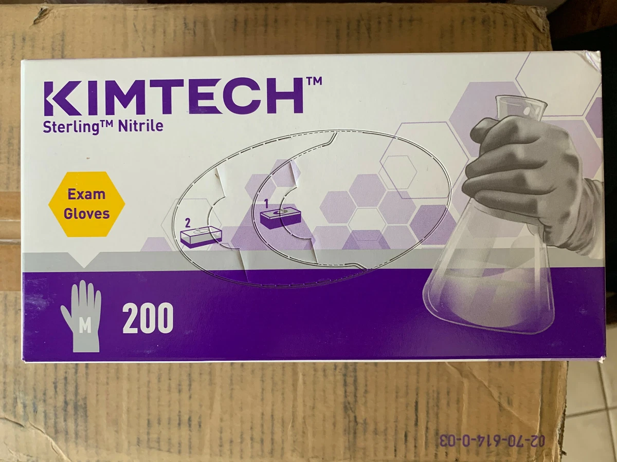 Kimtech Kimberly Clark Nitrile Gloves Sterling Product 50707