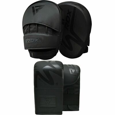 Paire De Focus Pads Boxe Buru BP3001 - Cuir Véritable, Muay Thai, Personnalisable Avec Logo
