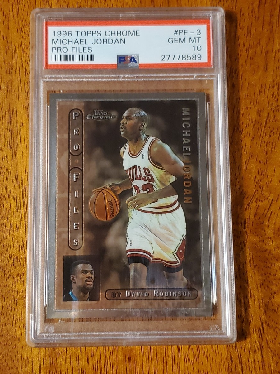 Michael Jordan 1996 topps Chrome 139