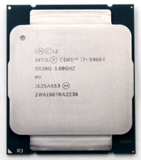 Used INTEL CORE I7-5960X SR20Q 3.0GHZ Extreme Edition Processor