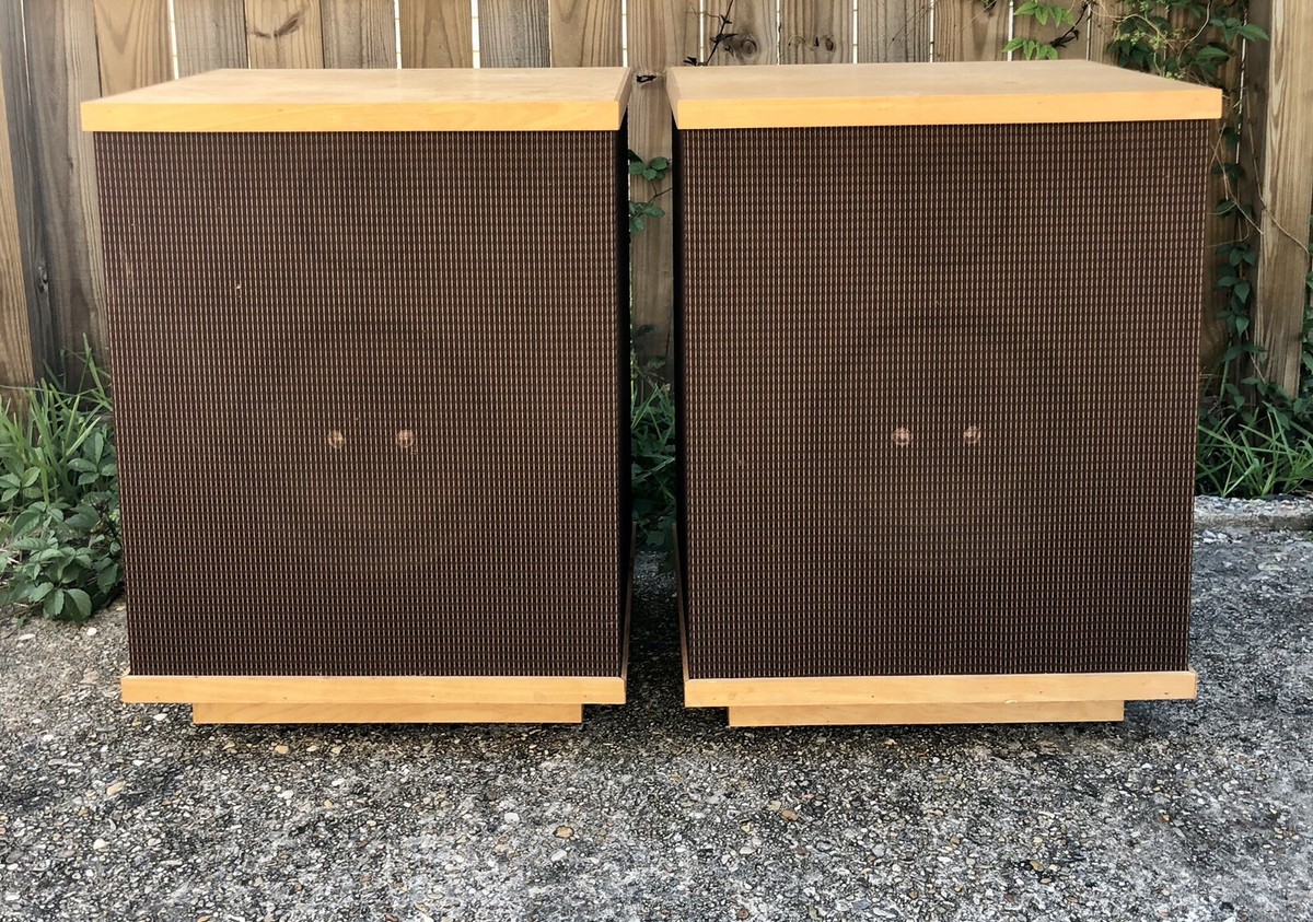 1950s Bozak B-302A Century Speakers 8 Ohms - New Cabinets | eBay