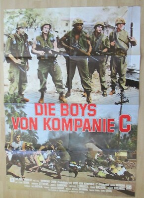 Filmplakat - Die Boys von Kompanie C. ( Stan Shaw , Andrew Stevens )