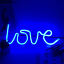thumbnail 15  - Colorful LED Neon Sign Light Wall Hanging Night Lamp For Bar Home Party Decor