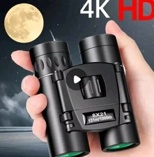 4k HD Bird Watch Zoom Binocular Vision Enhancement Battle Defense Survival Gear