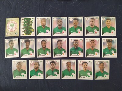 RUSSIA 2018 NIGERIA FOOTBALLERS PANINI WC World Cup CHOOSE ** VELIN FIGURINE