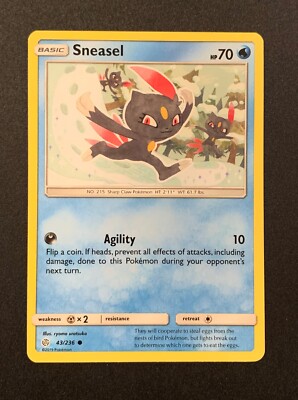 Sneasel 043/236 | Common | Sonne und Mond Kosmische Finsternis