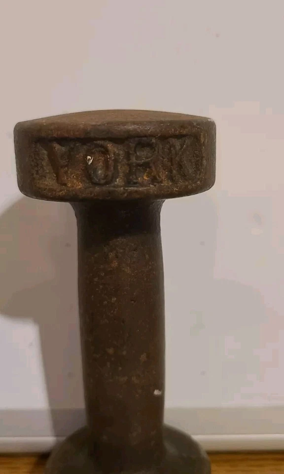 MANCUERNA CABEZA REDONDA YORK 2 LB LIBRA Individual Foto 2 de 4