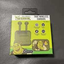 Shrek DreamWorks True Wireless Earbuds New In Box Perfect Stocking Stuffer!