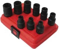 Sunex 2690SE 1/2" Dr. 9 Pc. External Star Impact Socket Set