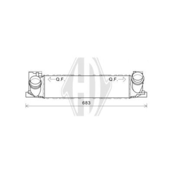 LadeluftküHler TurboküHler Passend FüR BMW 1Er F20 F21 3Er Touring F31 F30 F80-image