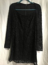 DOLCE & GABBANA LACE DRESS SIZE 38 BLACK  MADE IN ITALY NEW
