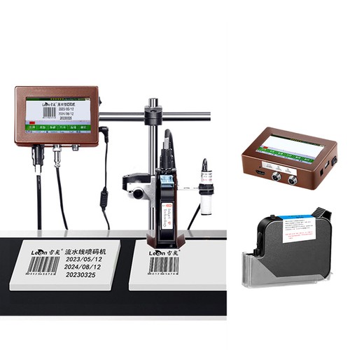 Online-Tintenstrahldrucker Etikette Inkjet Drucker LOGO Datum Barcode 2-25.4mm - Afbeelding 13 van 13