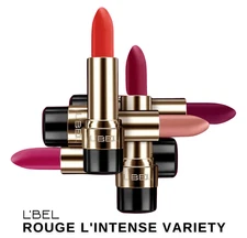 L'Bel Rouge L'Intense Lisptick Variety, Velvety Texture Matte Finish