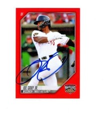 Joe Gray Jr. signed autographed 2022 Wisconsin Timber Rattlers baseball card d