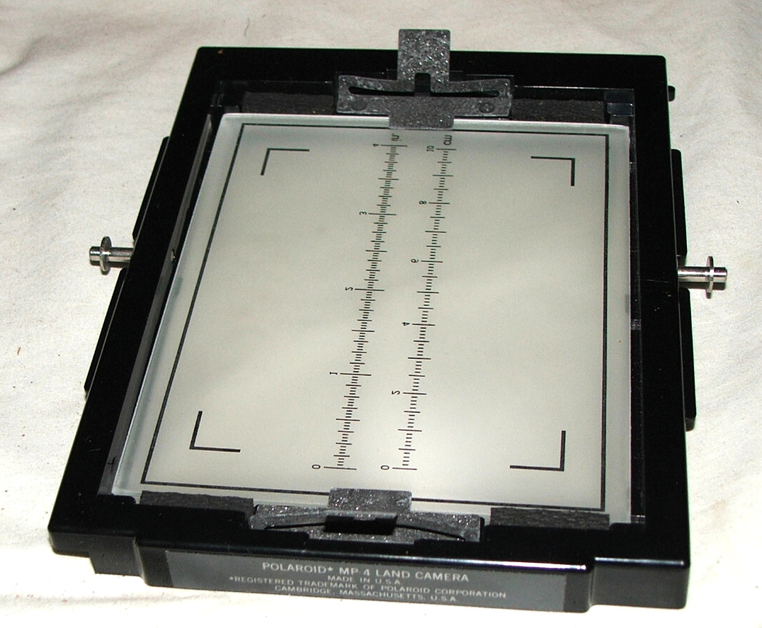Polaroid MP-4 Ground Glass Focusing Screen ..NOS.. (I-601140 / 14454)