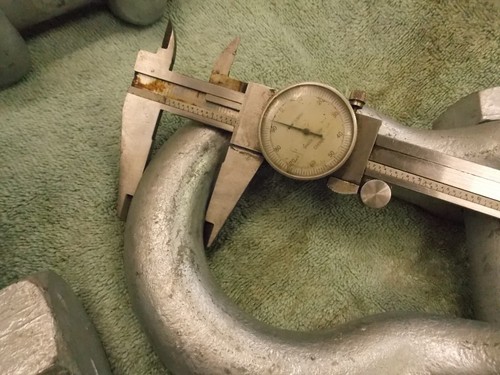 Hubbell Anderson Shackle Anchor Clevis 150K 75 Ton 2.5" opening FREE Ship Aftr1 - Picture 5 of 12