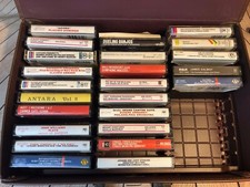 Lot Of 24 Cassettes In 30 Slot Briefcase Classical Mix Collectable