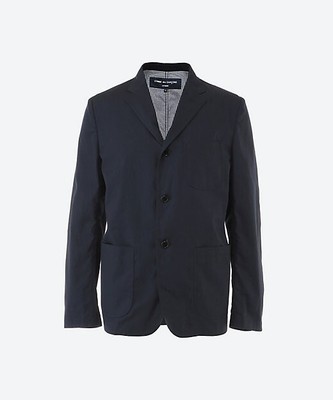 東*中様 COMME des GARCONS HOMME JACKET CDG Homme: Men's Cotton Sports Jacket (Black) | DSMNY E-SHOP